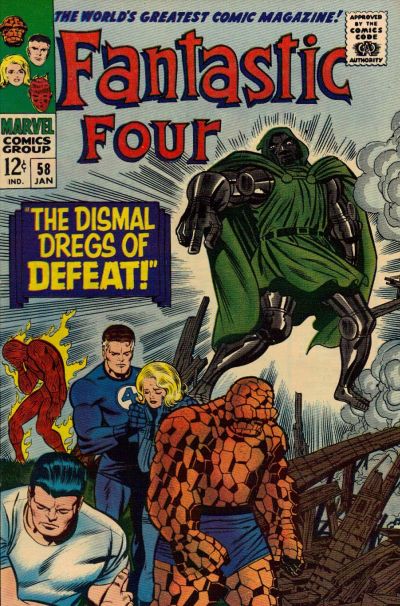 Photo:  Fantastic Four 58, January 1967